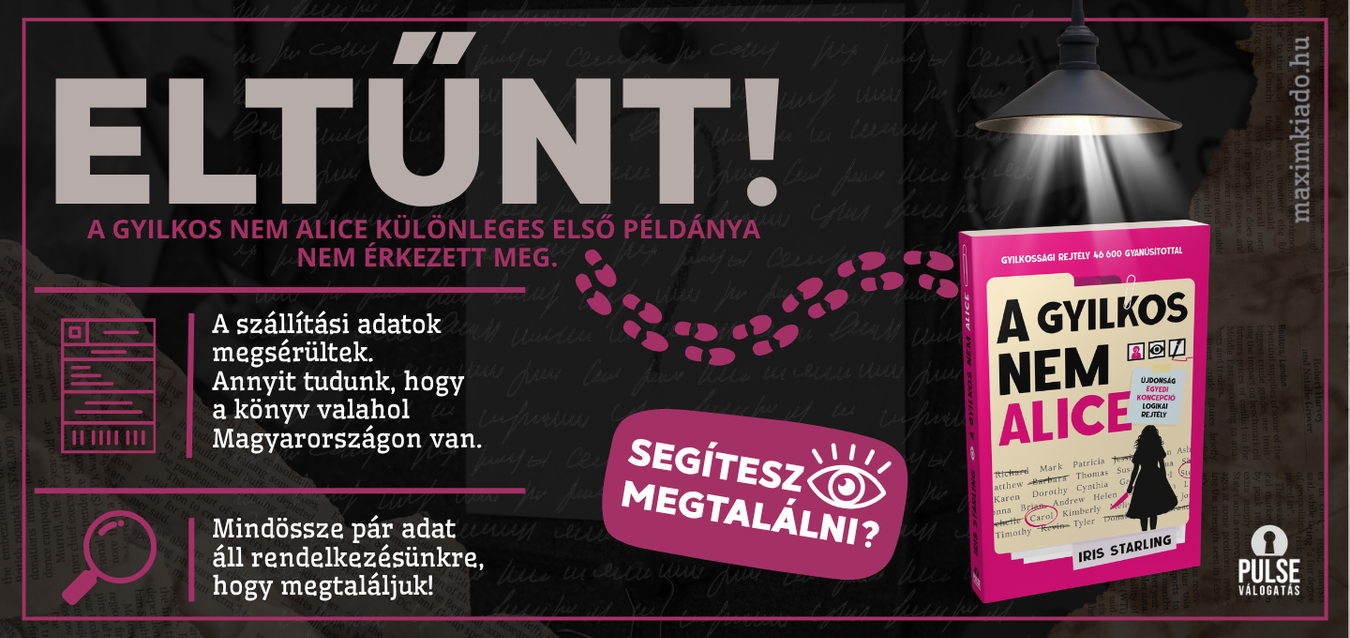 Alice kampány eltűnt