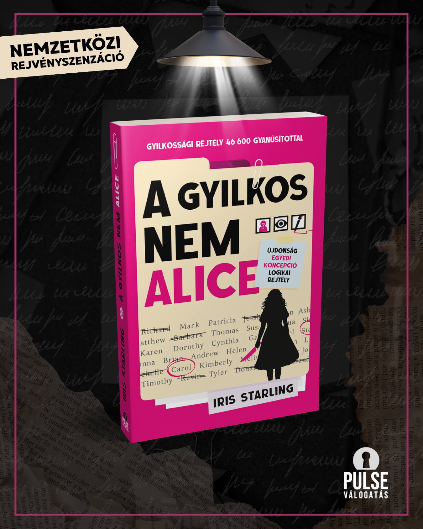 A gyilkos nem Alice című interaktív gyilkossági rejtély