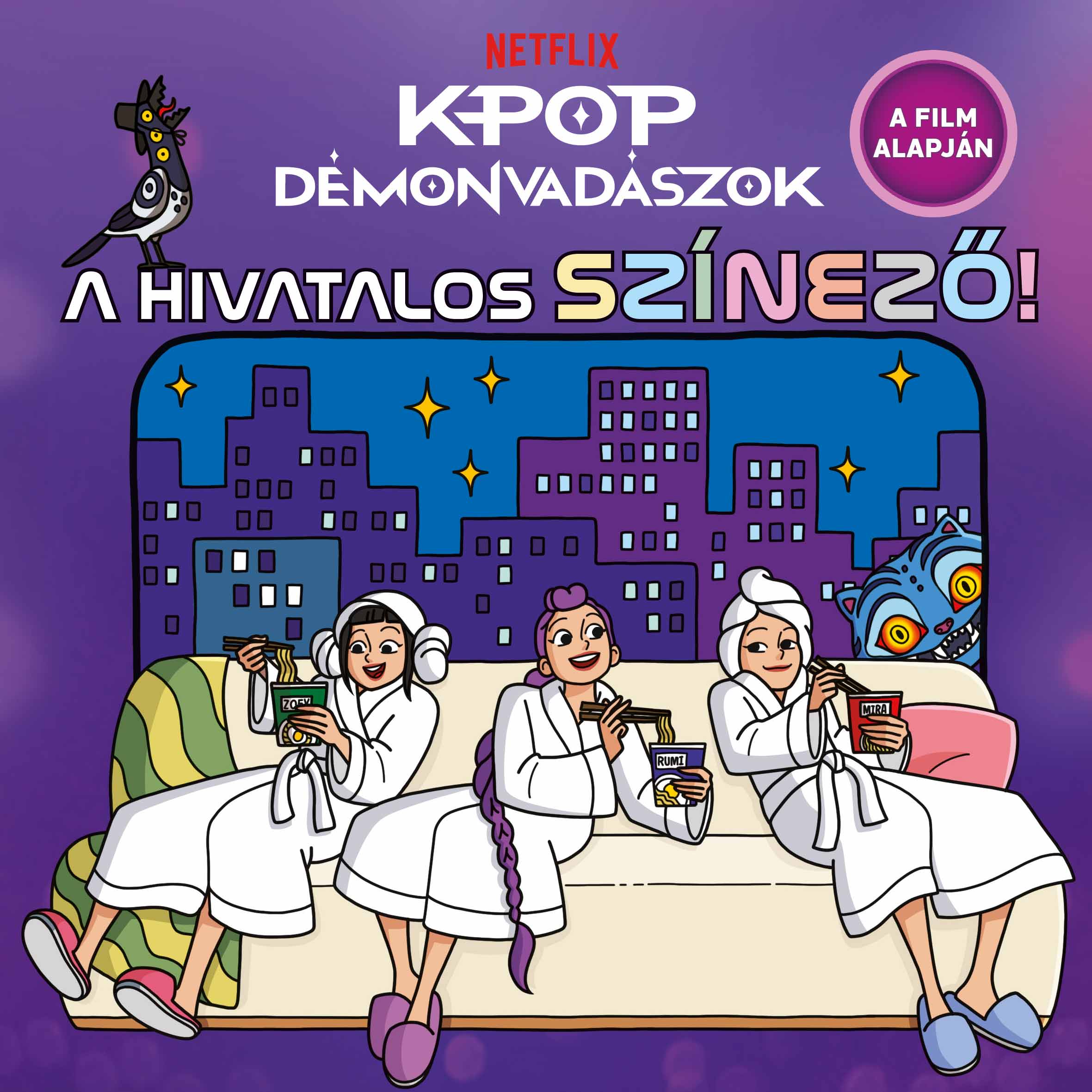 Kpop Démonvadászok Hivatalos színező!