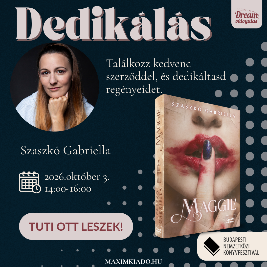 Szaszkó Gabriella dedikálás